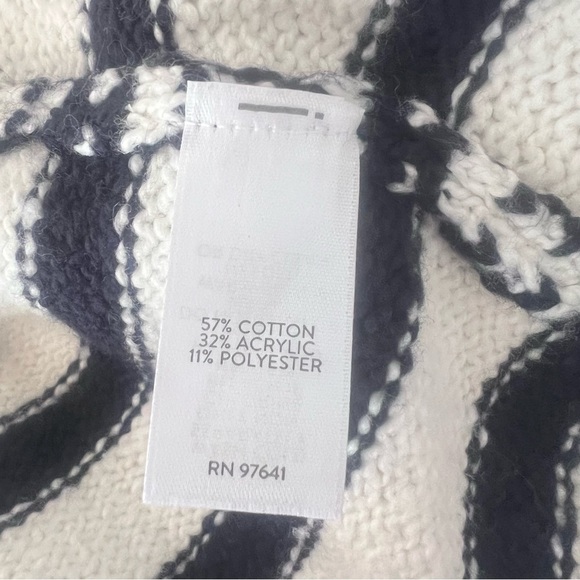 J. Jill Stripped Long Sleeve Cardigan Size XL - Picture 8 of 9